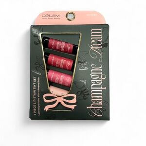 Champagne Dream Lip Stain tint Set 4